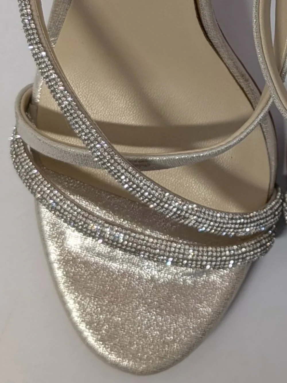 Antonio Melani Mesli Strappy Dress Sandal in Metallic Gold